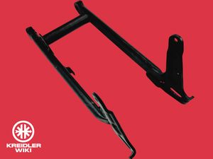 Achtervork matzwart 335.03.99/78